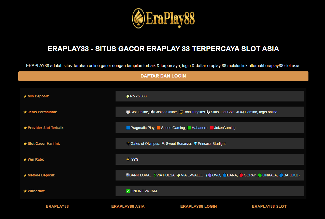 ERAPLAY 88