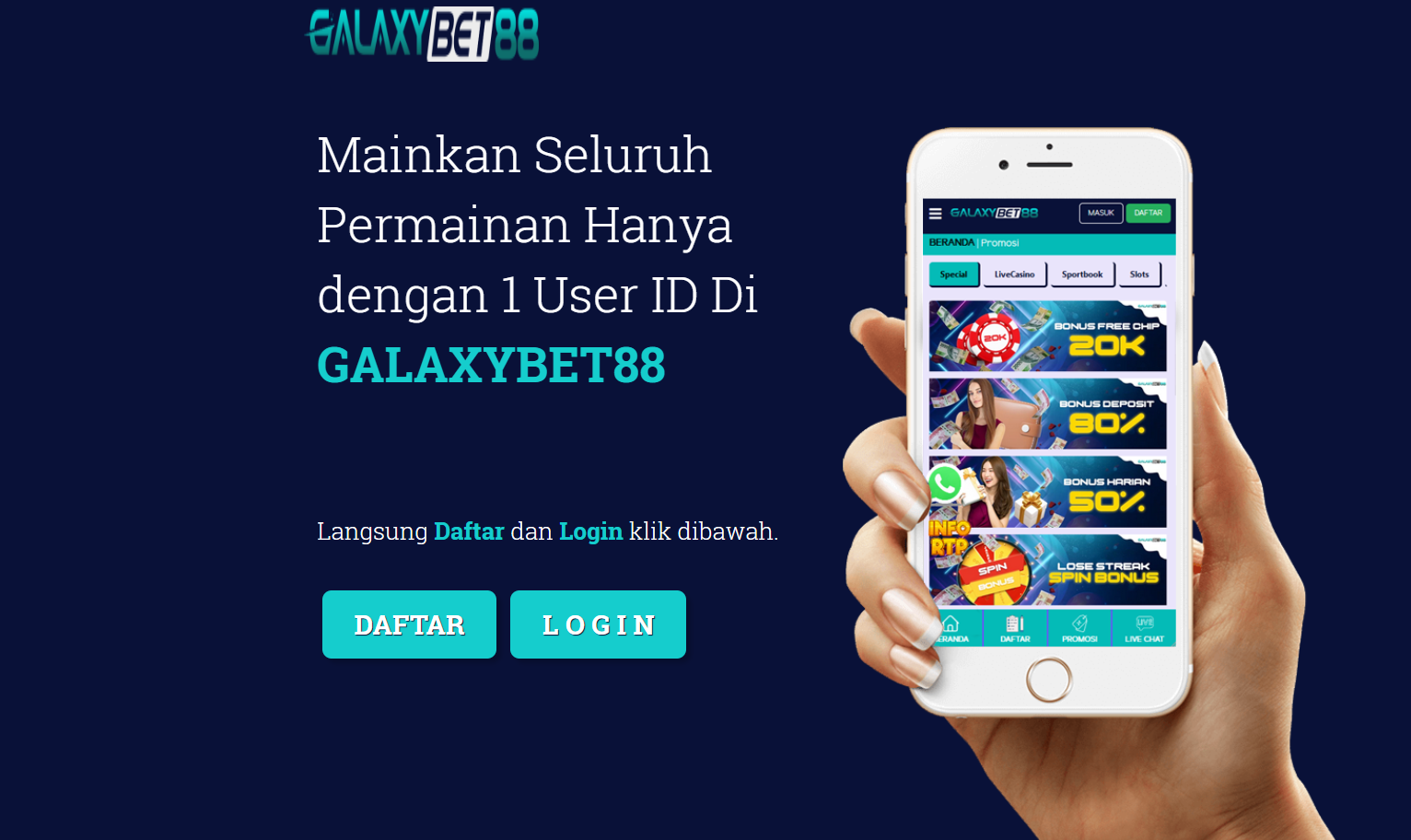 LOGIN GALAXYBET88