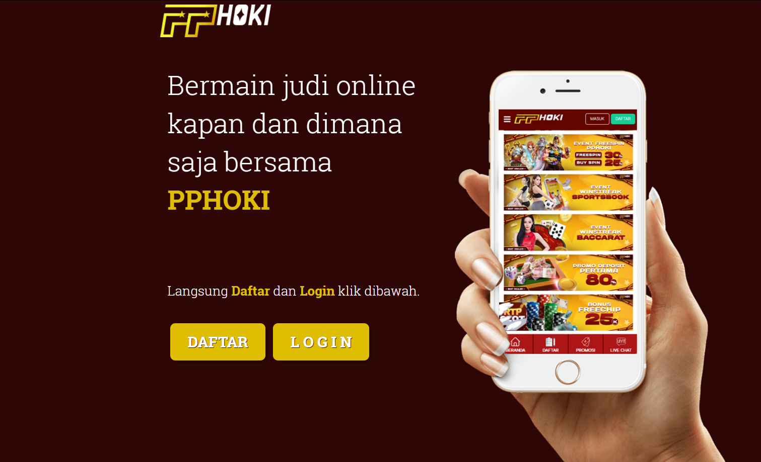 LOGIN PPHOKI